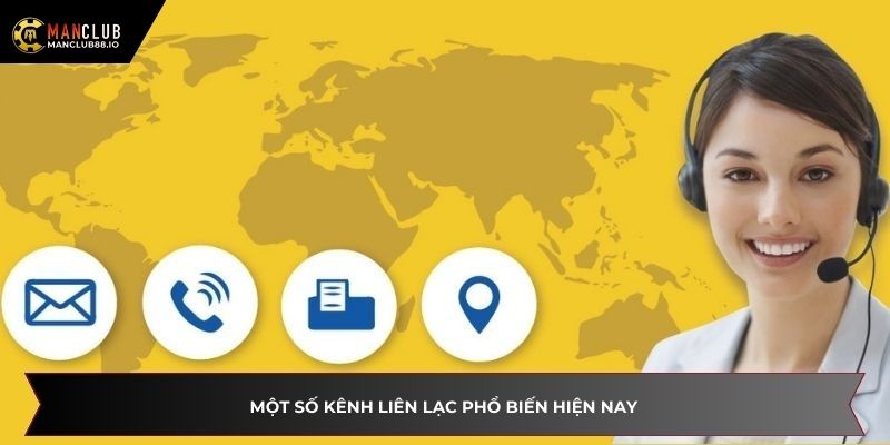 Một số kênh liên lạc Manclub phổ biến hiện nay