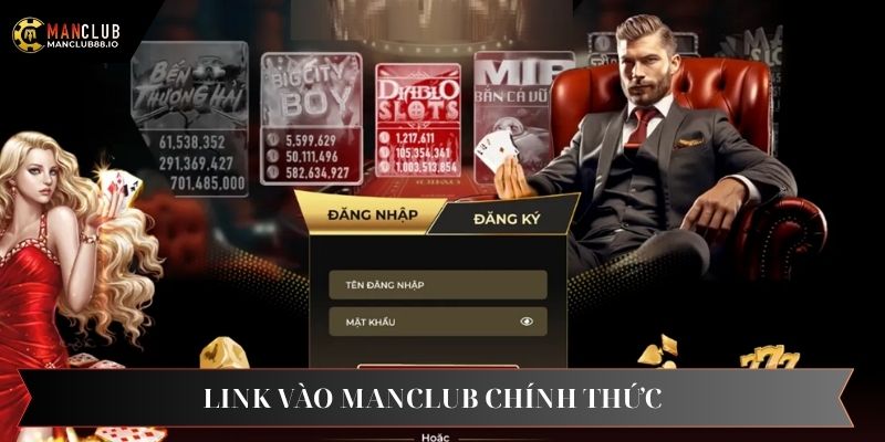 Hội viên tham gia cá cược thông qua link vào Manclub chính thức